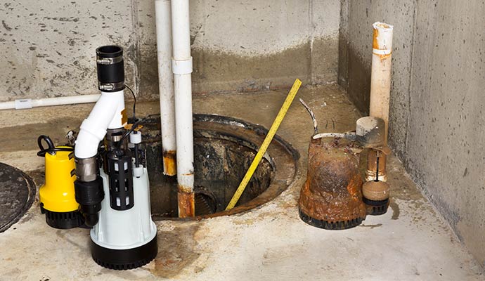 Sump Pump Replacement in Portsmouth & Derry, NH