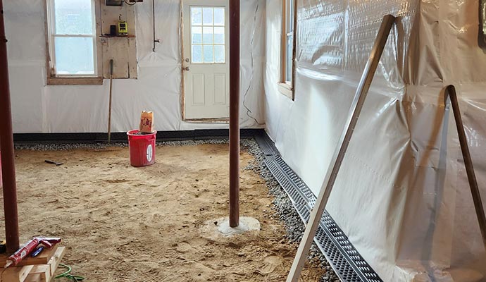 basement waterproofing